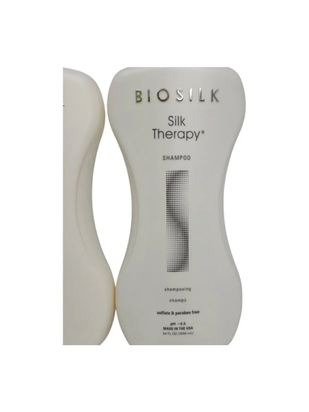 BioSilk Silk Therapy Shampoo & Conditioner Set 34 Oz Jumbo Sulfate Paraben Free